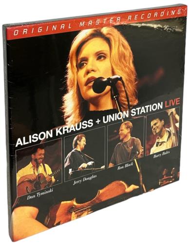 Alison Krauss Live 3-LP vinyl record set (Triple LP Album) US AKR3LLI382054