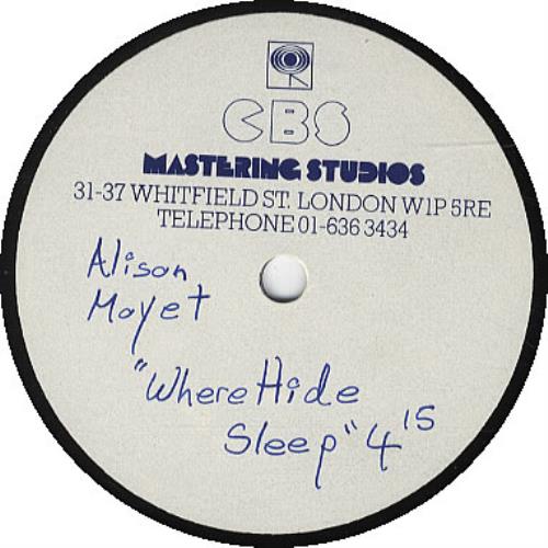 Alison Moyet Invisible 7" vinyl single (7 inch record / 45) UK MOY07IN326256