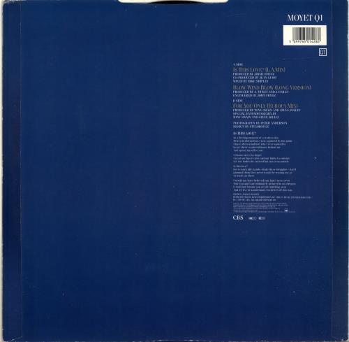 Alison Moyet Is This Love? 12" vinyl single (12 inch record / Maxi-single) UK MOY12IS42880