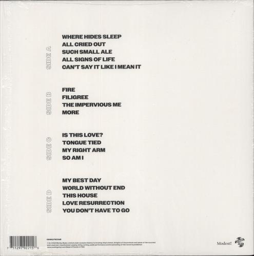 Alison Moyet Key - Orange Vinyl + Autographed Alternate Sleeve 2-LP vinyl record set (Double LP Album) UK MOY2LKE873835