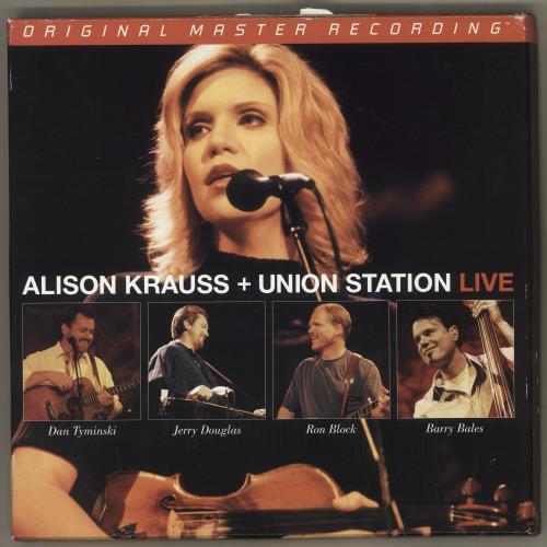 Alison Krauss Live 3-LP vinyl record set (Triple Album) US AKR3LLI468490