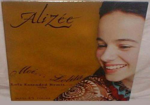 Alizee Moi... Lolita - gold p/s 12" vinyl single (12 inch record / Maxi-single) UK LZE12MO164845