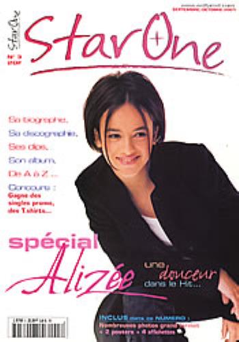Alizee Star One Magazine - No 3 magazine French LZEMAST199689