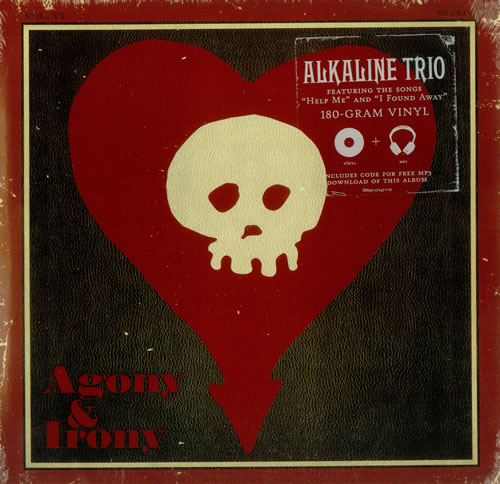 Alkaline Trio Agony & Irony vinyl LP album (LP record) US AKTLPAG446854
