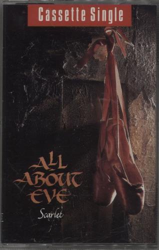 All About Eve Scarlet cassette single UK AAECSSC671974
