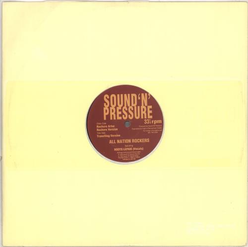 All Nation Rockers Rockers Arise 12" vinyl single (12 inch record / Maxi-single) UK Y9312RO711926