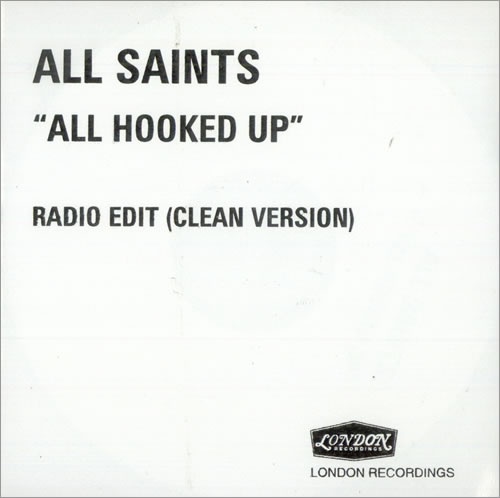 All Saints All Hooked Up CD-R acetate UK ASACRAL499223