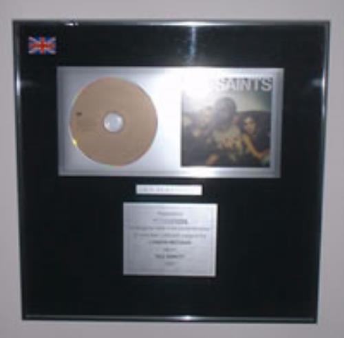 All Saints All Saints - 3 x platinum award disc UK ASAAWAL186727