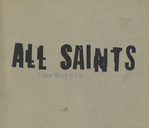 All Saints I Know Where It's At CD single (CD5 / 5") UK ASAC5IK490750