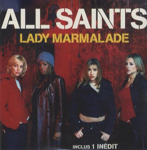All Saints Lady Marmalade CD single (CD5 / 5") French ASAC5LA124668