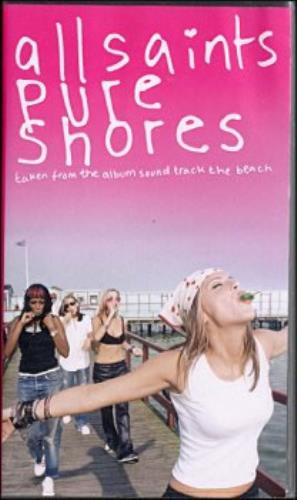 All Saints Pure Shores - p/s video (VHS or PAL or NTSC) UK ASAVIPU153044