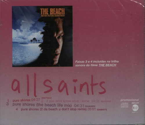 All Saints Pure Shores CD single (CD5 / 5") Brazilian ASAC5PU156429