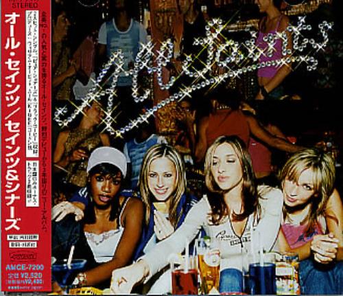 All Saints Saints & Sinners CD album (CDLP) Japanese ASACDSA327609