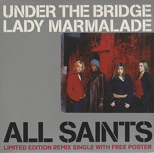 All Saints Under The Bridge / Lady Marmalade 2-CD single set (Double CD single) UK ASA2SUN247329