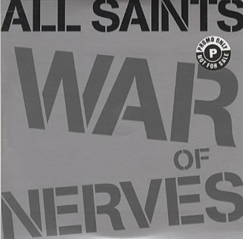 All Saints War Of Nerves CD single (CD5 / 5") UK ASAC5WA125322