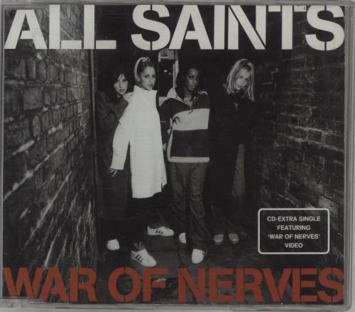 All Saints War Of Nerves CD single (CD5 / 5") UK ASAC5WA164541