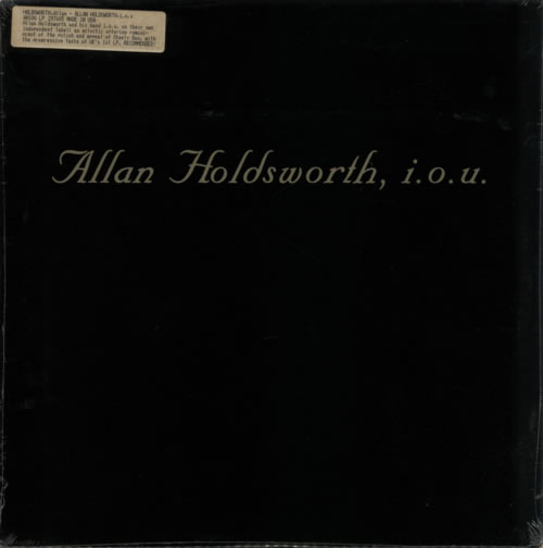 Allan Holdsworth I.O.U. - Sealed vinyl LP album (LP record) US AHOLPIO614274