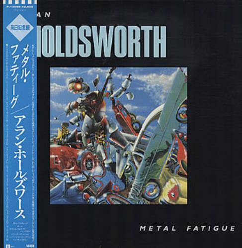 Allan Holdsworth Metal Fatigue vinyl LP album (LP record) Japanese AHOLPME323057