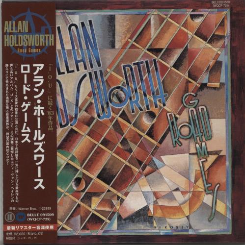 Allan Holdsworth Road Games CD album (CDLP) Japanese AHOCDRO649333