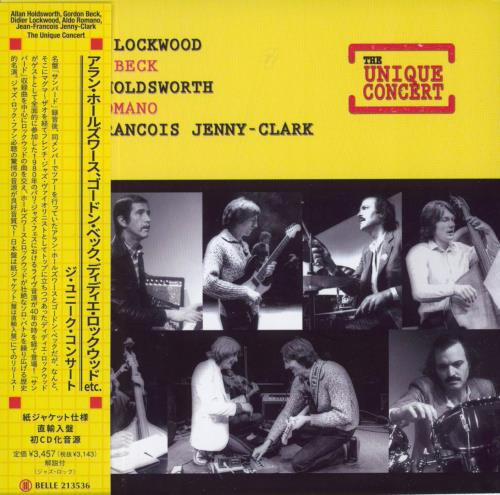 Allan Holdsworth The Unique Concert CD album (CDLP) Japanese AHOCDTH801403