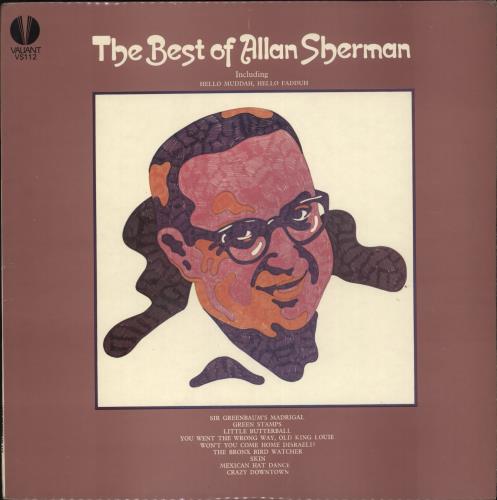 Allan Sherman The Best Of Allan Sherman vinyl LP album (LP record) UK AJ7LPTH707388