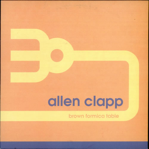 Allen Clapp Brown Formica Table - Yellow Vinyl 7" vinyl single (7 inch record / 45) Spanish AF807BR526987