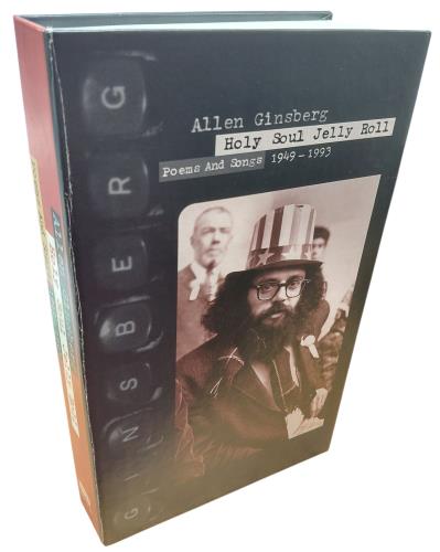Allen Ginsberg Holy Soul Jelly Roll: Poems and Songs 1949-1993 CD Album Box Set US ALGDXHO868671