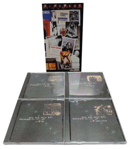 Allen Ginsberg Holy Soul Jelly Roll: Poems and Songs 1949-1993 CD Album Box Set US ALGDXHO868671