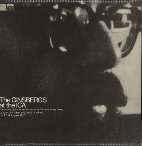 Allen Ginsberg The Ginsbergs At The ICA vinyl LP album (LP record) UK ALGLPTH699013