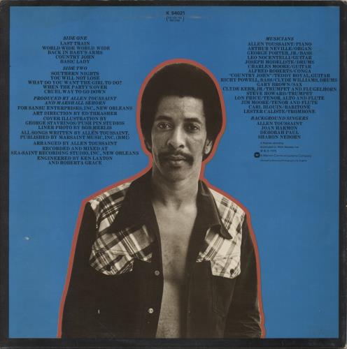 Allen Toussaint Southern Nights - EX vinyl LP album (LP record) UK AT5LPSO858456