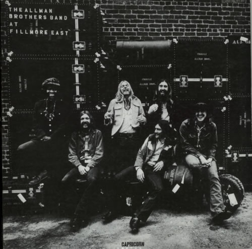 Allman Brothers Band At Fillmore East 2-LP vinyl record set (Double LP Album) US ABR2LAT621112