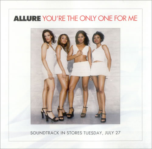 Allure You're The Only One For Me CD single (CD5 / 5") US LLRC5YO500088