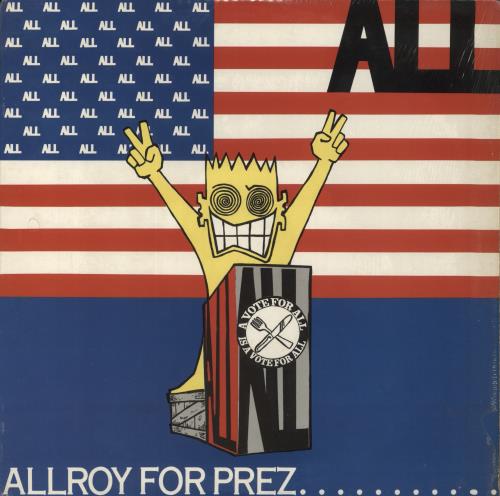 All Allroy For Prez 12" vinyl single (12 inch record / Maxi-single) US AX912AL863028