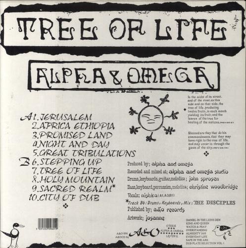 Alpha & Omega (Dub) Tree Of Life vinyl LP album (LP record) UK Q8RLPTR709443