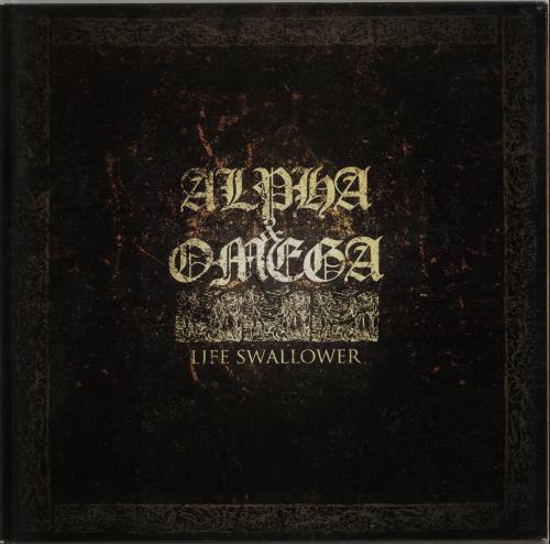 Alpha & Omega Life Swallower - Purple and Black Vinyl vinyl LP album (LP record) US IQQLPLI654910