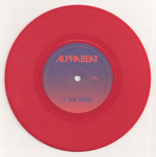 Alphabeat The Spell 7" vinyl single (7 inch record / 45) UK APB07TH486515