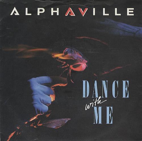 Alphaville Dance With Me 7" vinyl single (7 inch record / 45) UK ALP07DA248097
