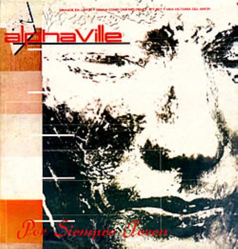 Alphaville Por Siepre Joven vinyl LP album (LP record) Argentinean ALPLPPO235985