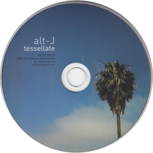 Alt-J Tessellate CD single (CD5 / 5") UK G93C5TE660892