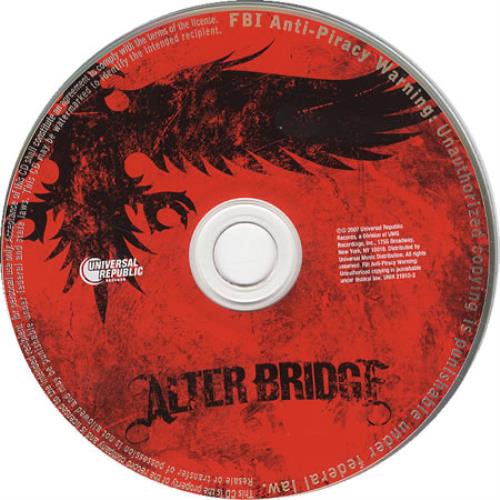Alter Bridge Rise Today CD single (CD5 / 5") US ATGC5RI417021