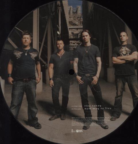 Alter Bridge Rise Today 7" vinyl picture disc (7 inch picture disc single) UK ATG7PRI865846