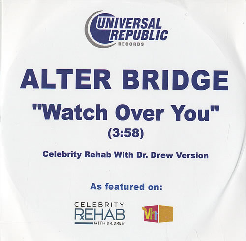 Alter Bridge Watch Over You CD-R acetate US ATGCRWA493004