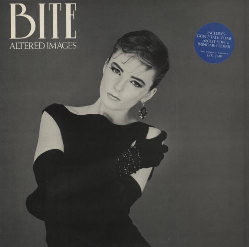 Altered Images Bite - Song Hype Sticker vinyl LP album (LP record) UK ALTLPBI868743
