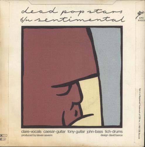 Altered Images Dead Pop Stars 7" vinyl single (7 inch record / 45) UK ALT07DE51417