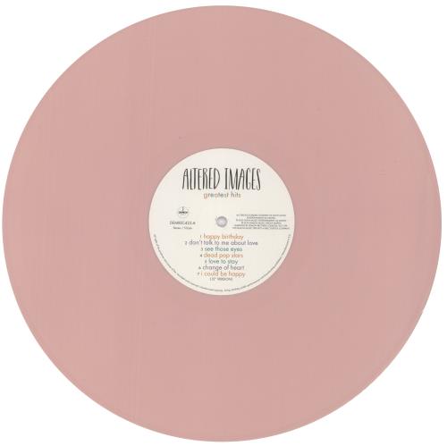 Altered Images Greatest Hits - Pink Vinyl vinyl LP album (LP record) UK ALTLPGR888082