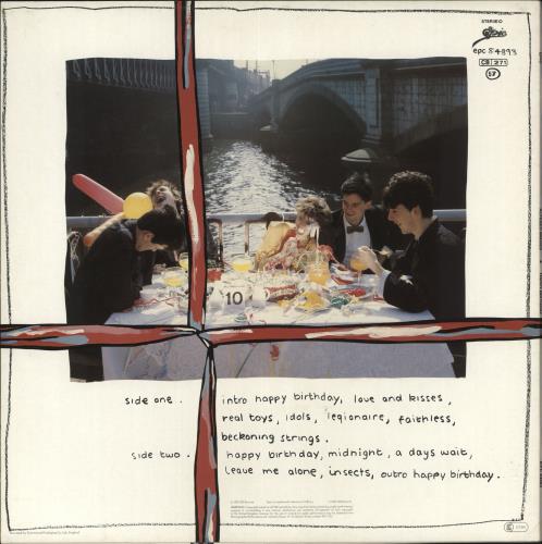 Altered Images Happy Birthday - Gold stamped vinyl LP album (LP record) UK ALTLPHA732967