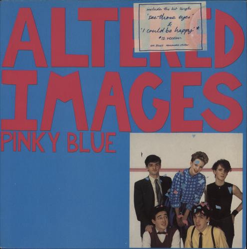 Altered Images Pinky Blue - hype-sticker vinyl LP album (LP record) UK ALTLPPI405799