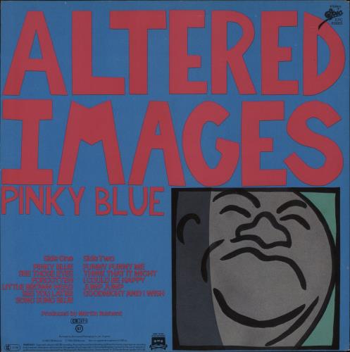 Altered Images Pinky Blue - hype-sticker vinyl LP album (LP record) UK ALTLPPI405799