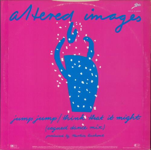 Altered Images Pinky Blue 12" vinyl single (12 inch record / Maxi-single) UK ALT12PI55051