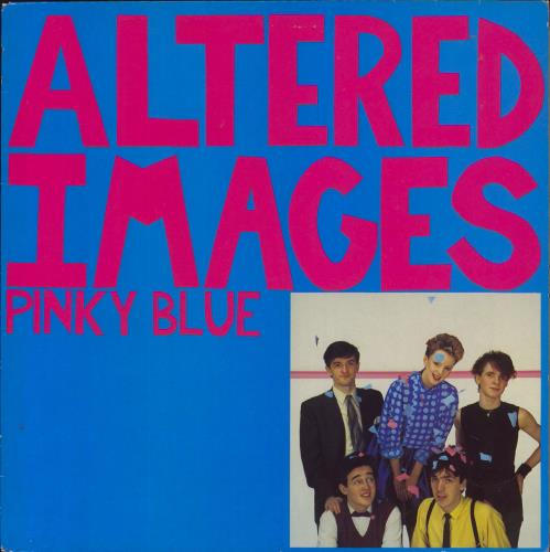 Altered Images Pinky Blue vinyl LP album (LP record) UK ALTLPPI799973